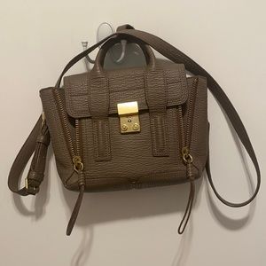 Phillip Lim mini Pashli in taupe.